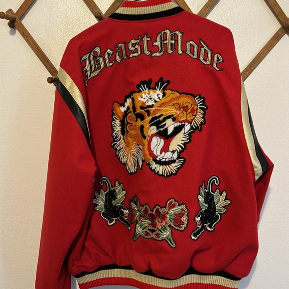 Hudson Outerwear Varsity Jacket Size XL GUC - Picture 8 of 14